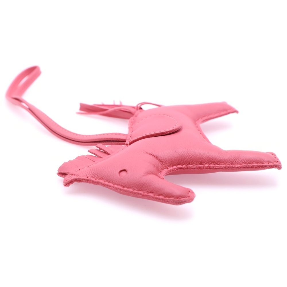 HERMES (エルメス) ロデオチャーム MM レザーキーホルダー チャーム