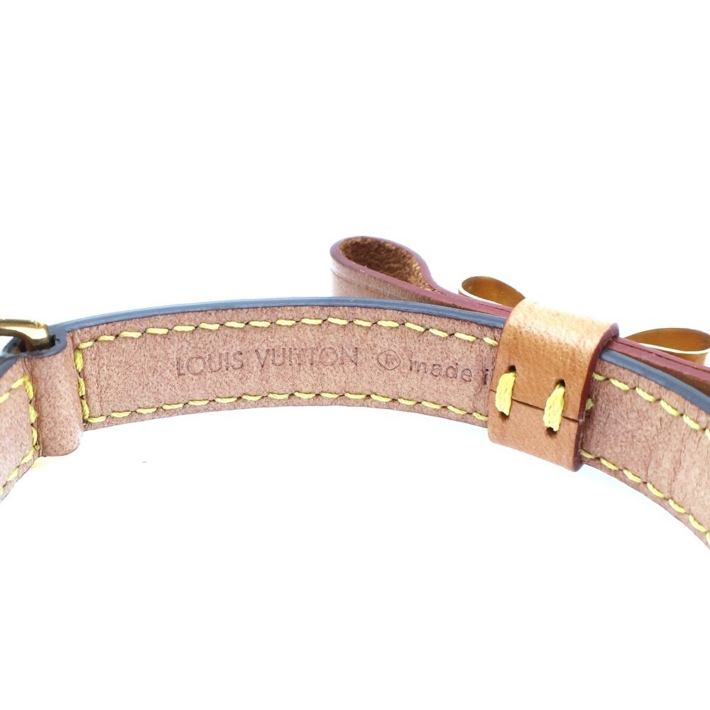 LOUIS VUITTON (ルイヴィトン) 犬用 リボンモチーフ モノグラム 首輪