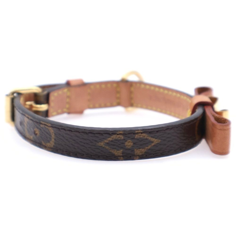LOUIS VUITTON (ルイヴィトン) 犬用 リボンモチーフ モノグラム 首輪
