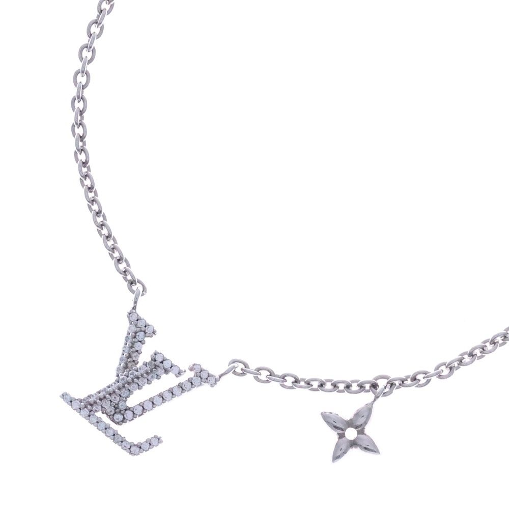 LOUIS VUITTON (ルイヴィトン) LVアイコニックロゴ ラインストーン