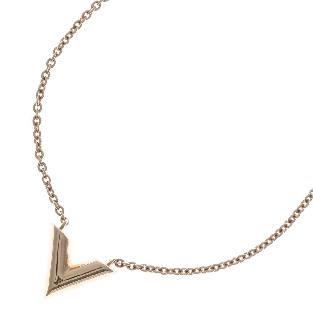 LOUIS VUITTON ルイヴィトン エシェンシャルV ネックレスペンダント チェーン ゴールド M 00857