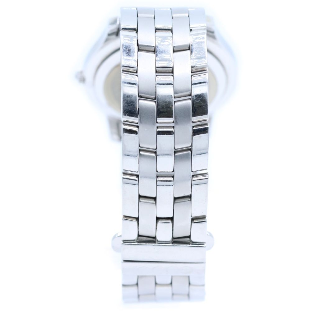 GUCCI (グッチ) ラウンドフェイス ブラック文字盤 クォーツウォッチ