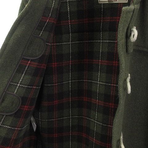 グローバーオール Gloverall 美品 ダッフルコート 英国製 裏地チェック