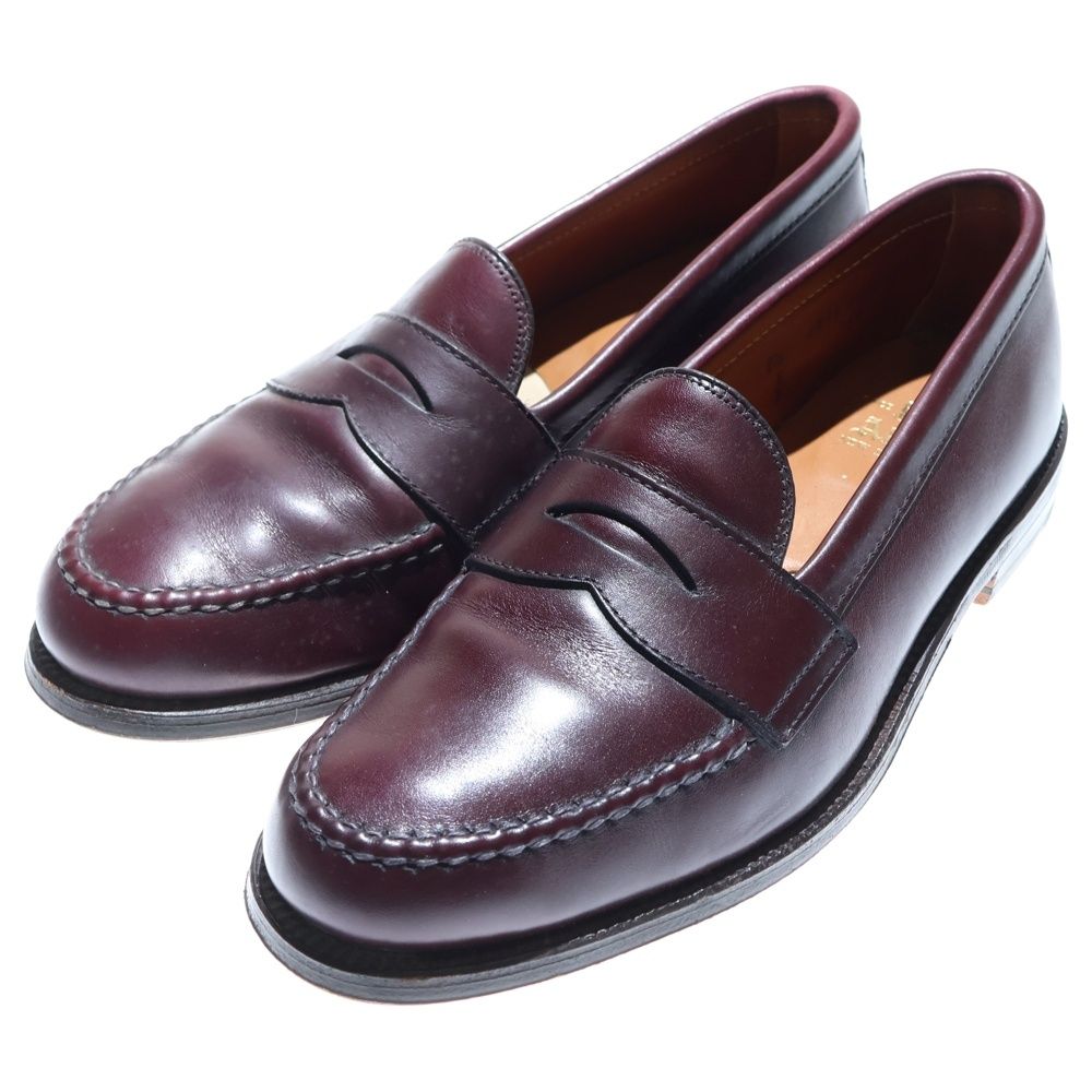 Alden オールデン Penny Loafers 984 カーフレザー ペニーローファー ローカットシューズ ブラウン