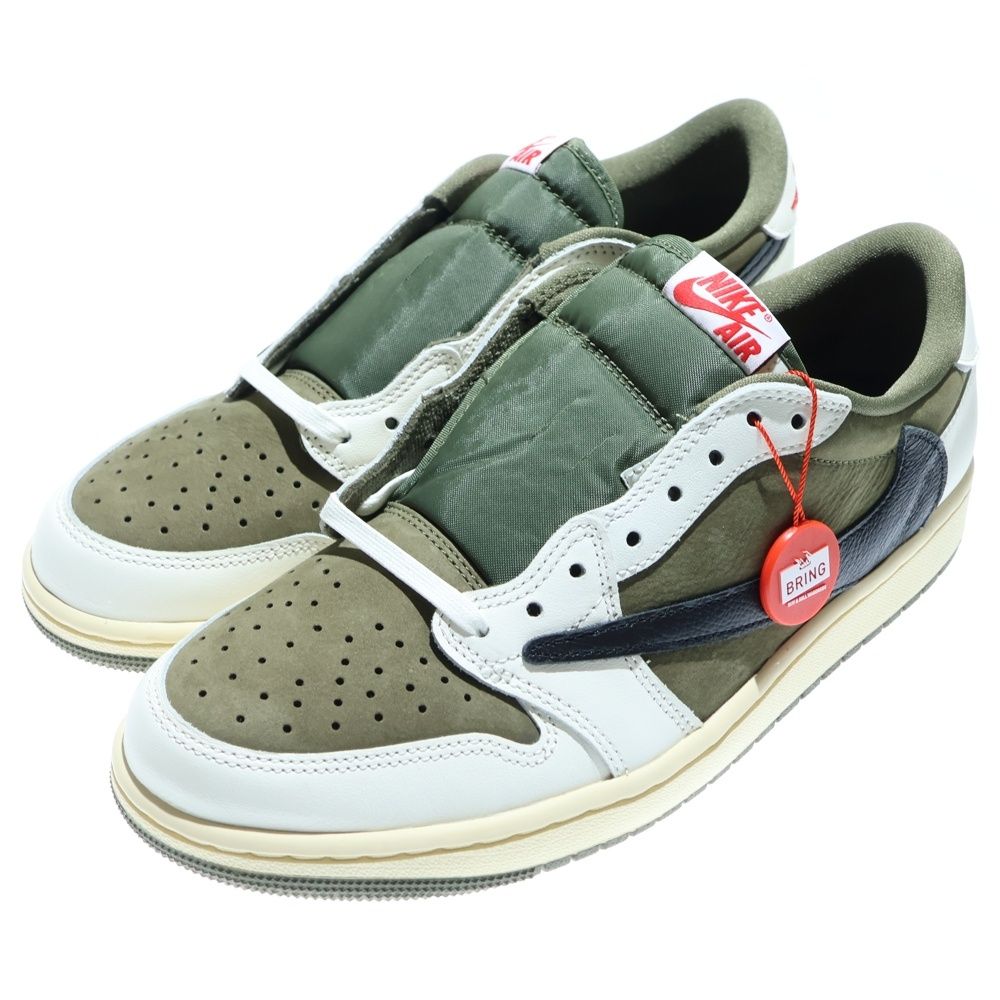 NIKE (ナイキ) ×TRAVIS SCOTT AIR JORDAN 1 LOW OG SP Reverse Olive