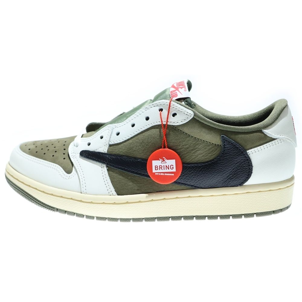 NIKE (ナイキ) ×TRAVIS SCOTT AIR JORDAN 1 LOW OG SP Reverse Olive