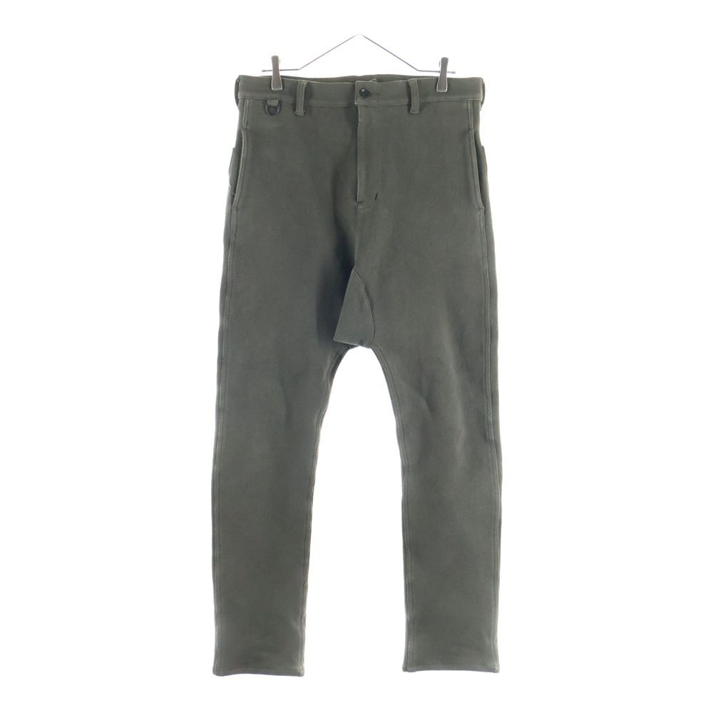 イサムカタヤマバックラッシュ コットンストレッチセミサルエルパンツ L リザード ISAMU KATAYAMA BACKLASH - Cotton Canvas Stretch Chintz Semi