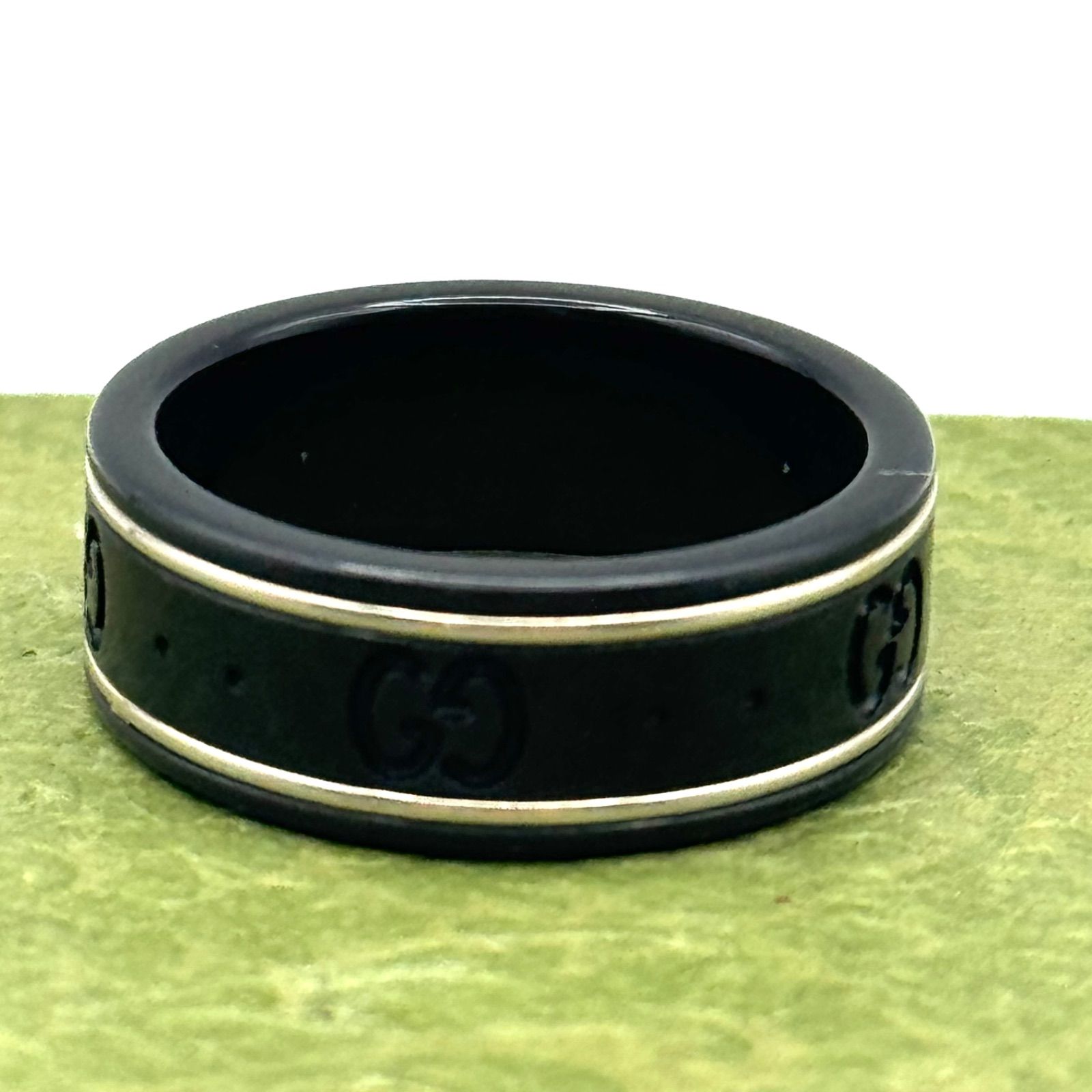 GUCCI アイコンリング AU750 コランダム 12.5号 指輪 116612 - メルカリ