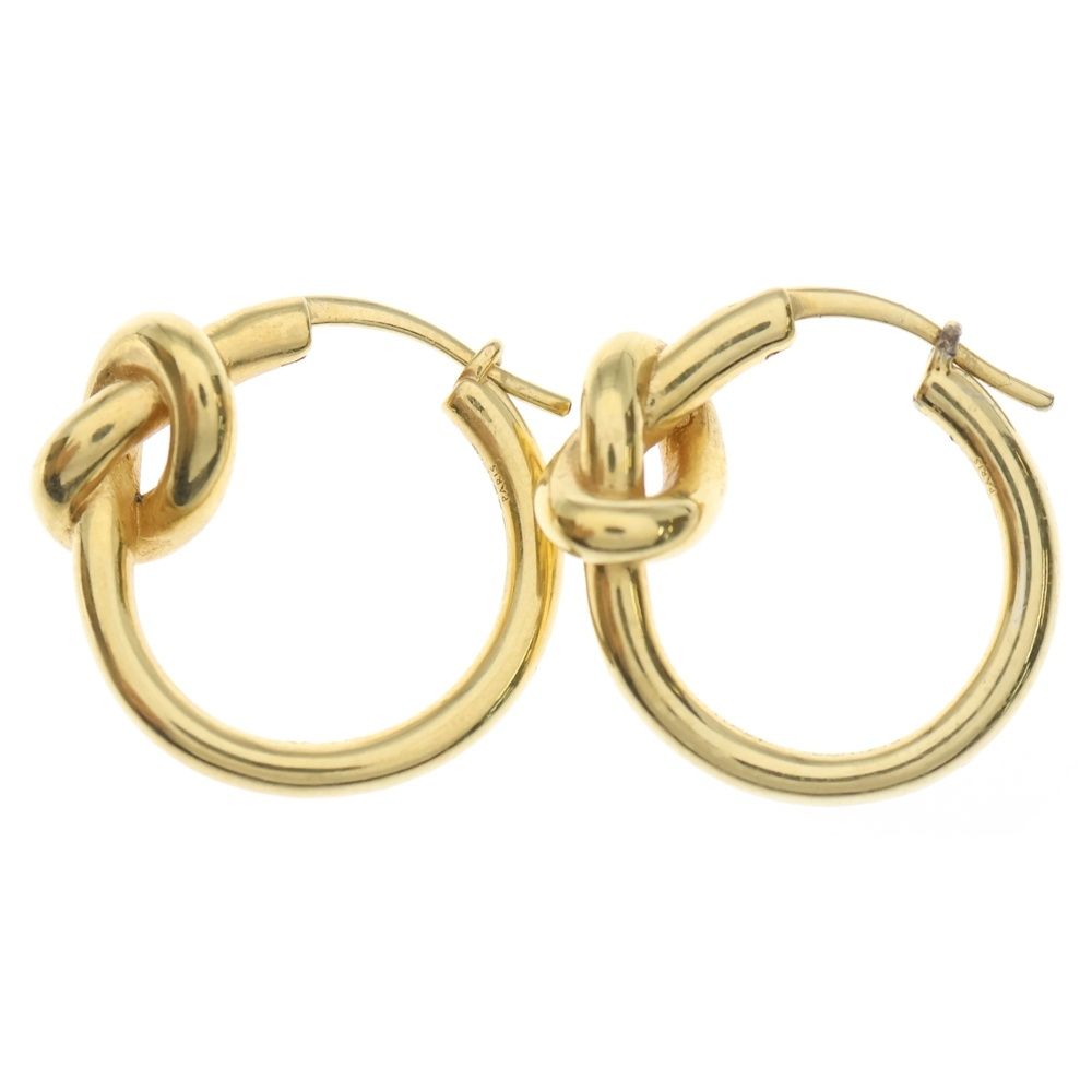 CELINE (セリーヌ) ノット スモールフープ ゴールドフィニッシュ