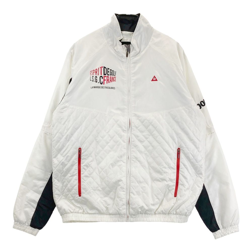 サイズ：LL LE COQ GOLF ルコックゴルフ 2way 中綿ジャケット ホワイト