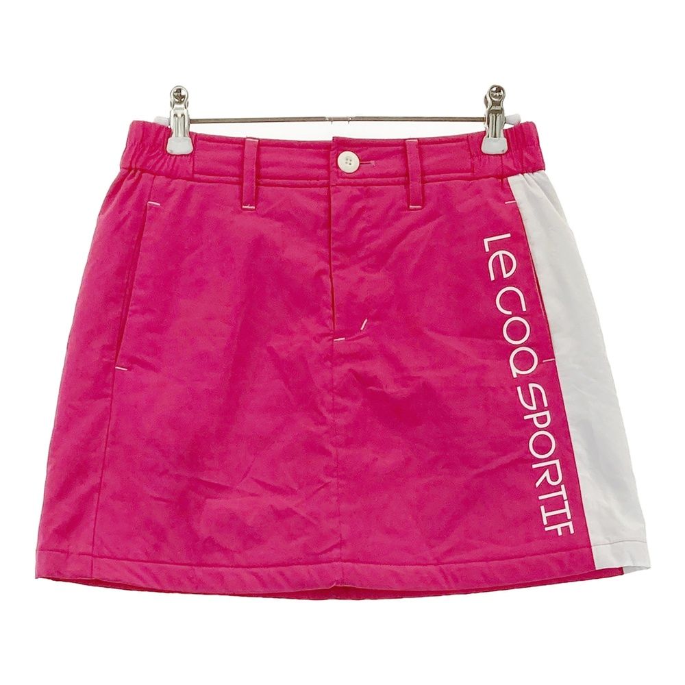 サイズ：7 LE COQ GOLF ルコックゴルフ 中綿スカート ピンク系