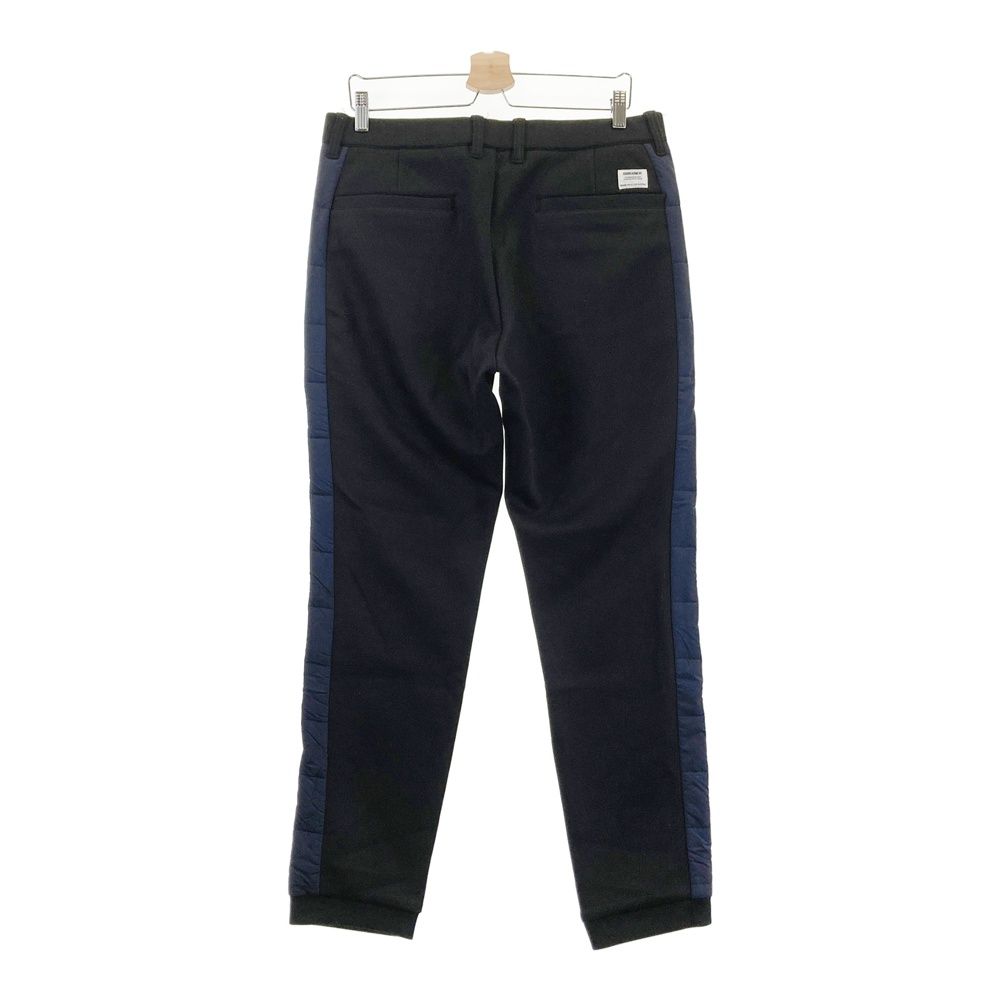 サイズ：50 HORN GMT ホーン ガーメント 切替 中綿パンツ ブラック系