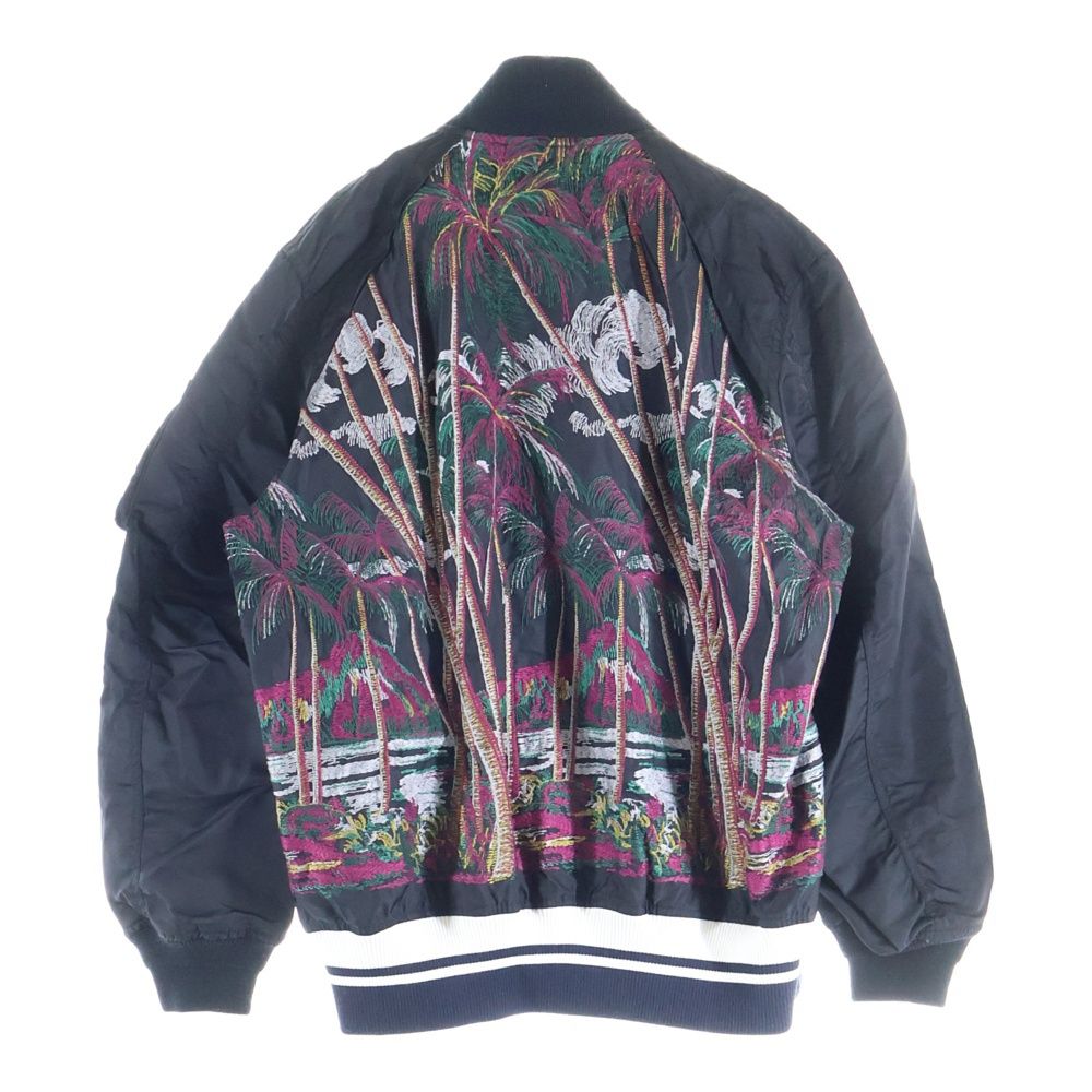 sacai×SUN SURF サカイ 刺繍 ボンバージャケット MA-1 3 サカイ SACAI