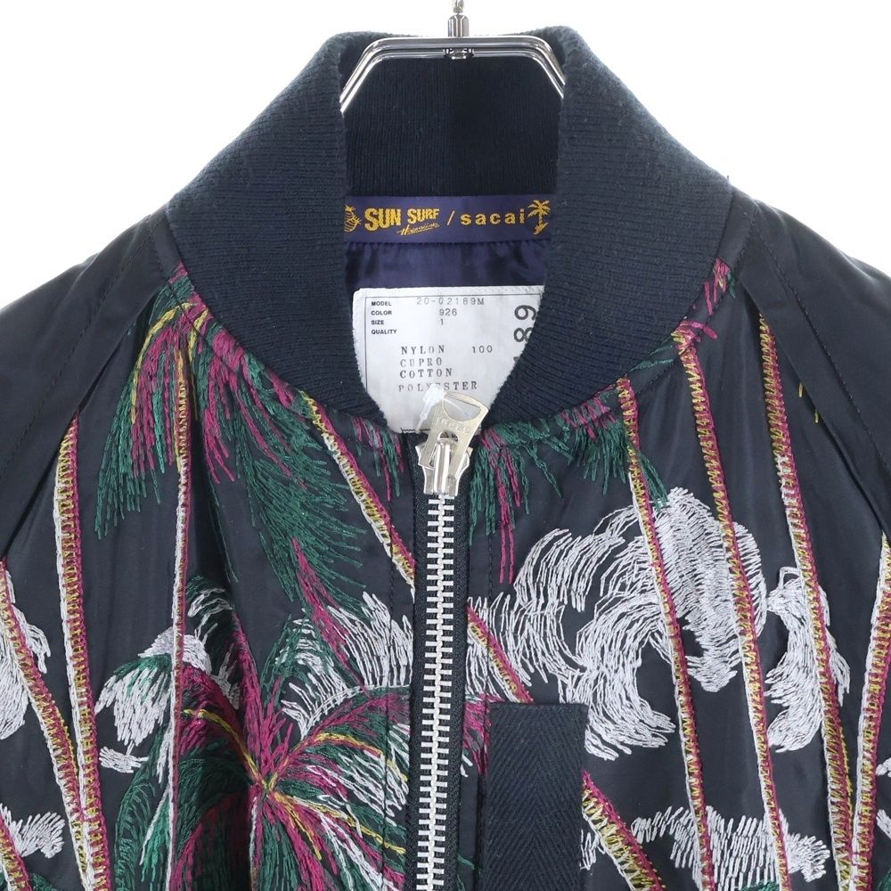 ジャケット・アウター sacai SUN SURF 20-02188M Sacai (サカイ) 20SS ×SUN SURF サンサーフ エンブロイダリーデザイン