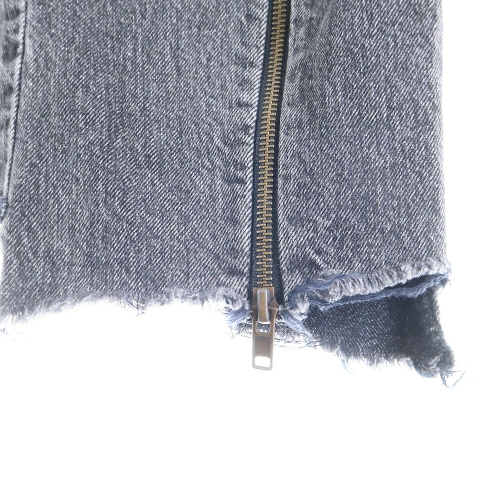 希少 17ss VETEMENTS×Levis ヴェトモン リーバイス VETEMENTS (ヴェトモン) 17SS ×Levi's Zip Detailed Highrise Jean