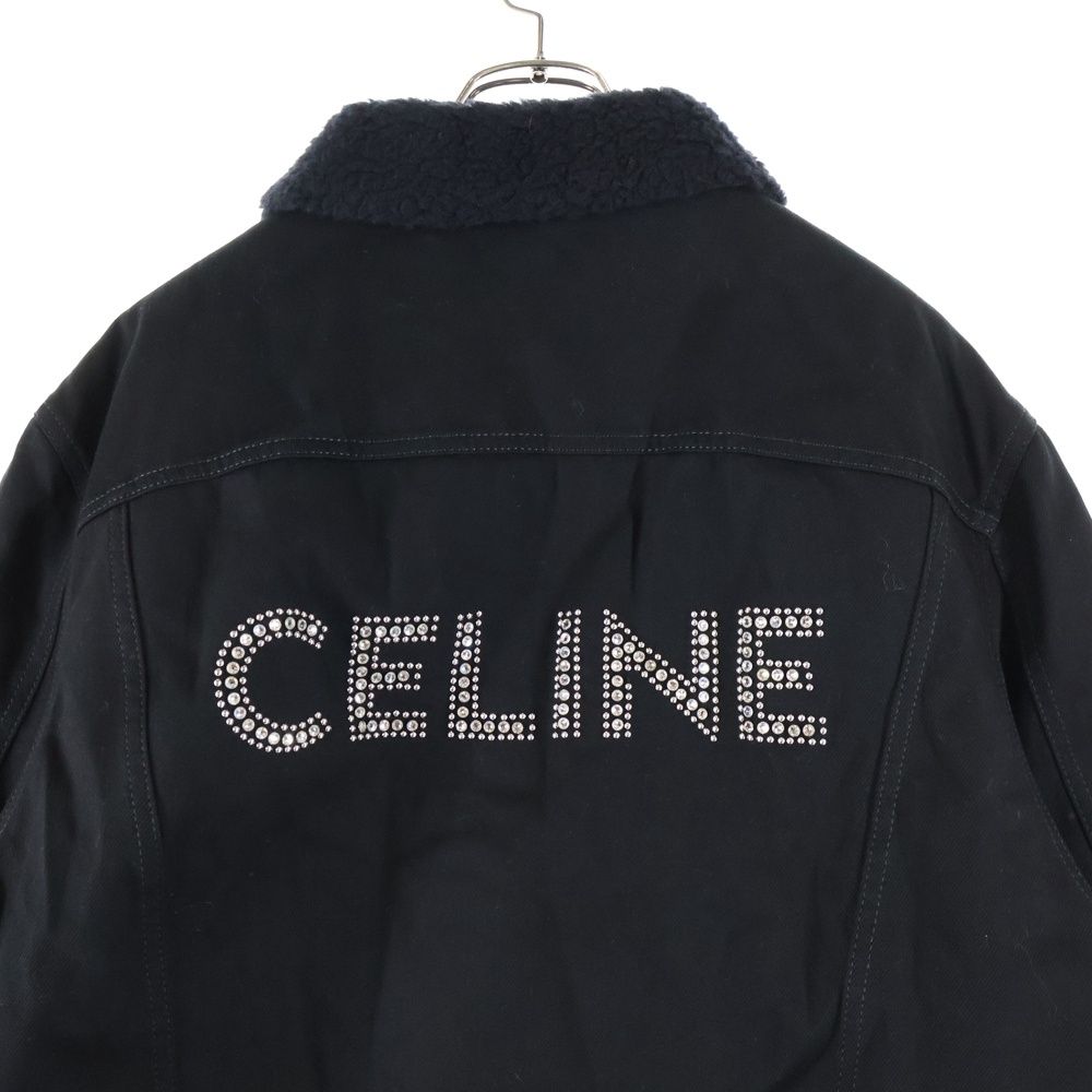 CELINE (セリーヌ) 23AW デニムジャケット ライトストーンロゴ
