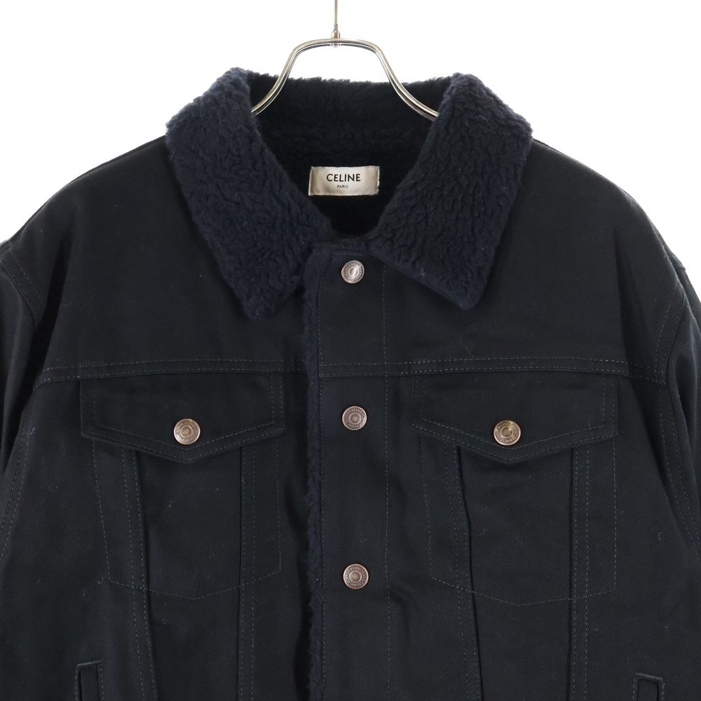 CELINE (セリーヌ) 23AW デニムジャケット ライトストーンロゴ
