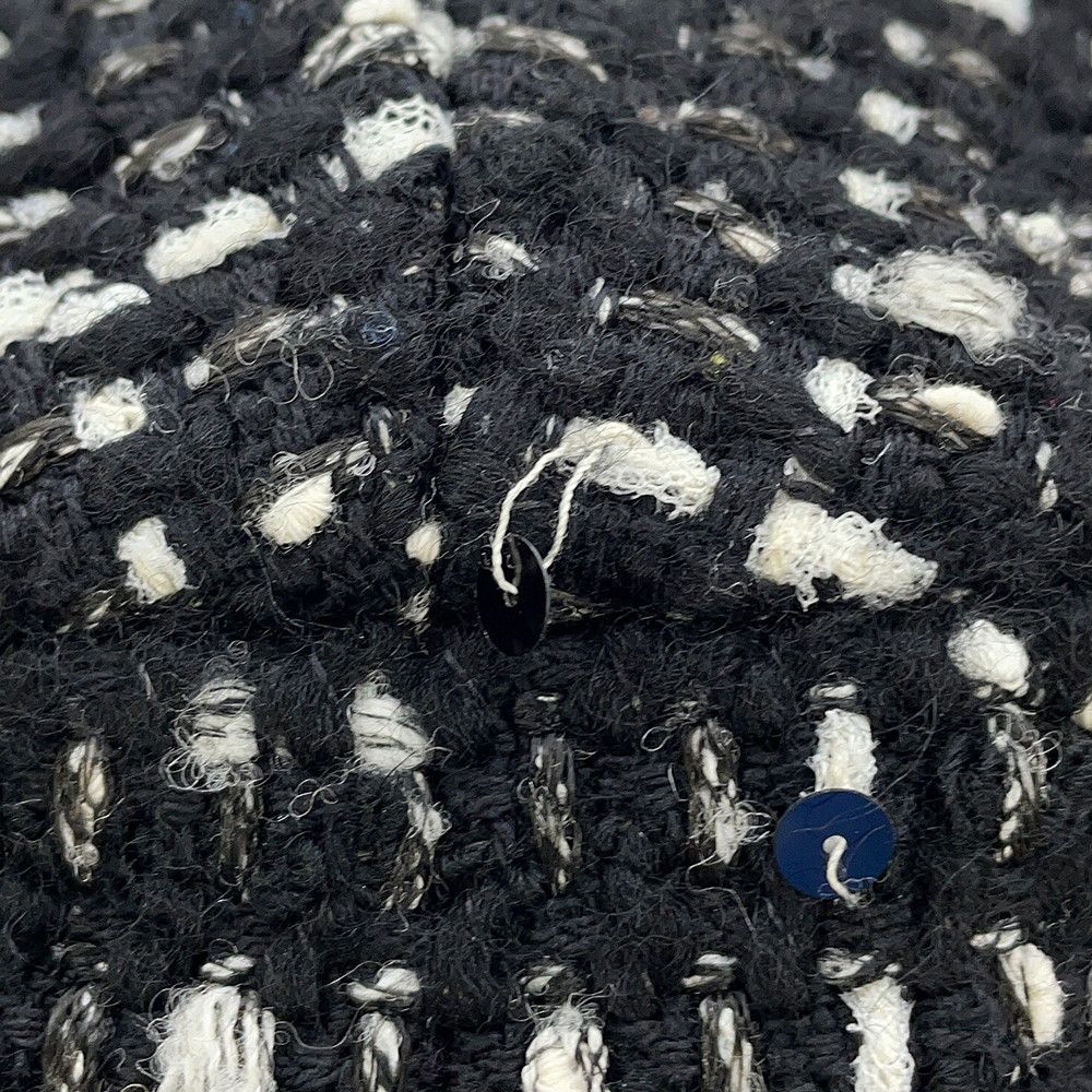 シャネル スカート ココマーク ツイード タイトスカート ウール