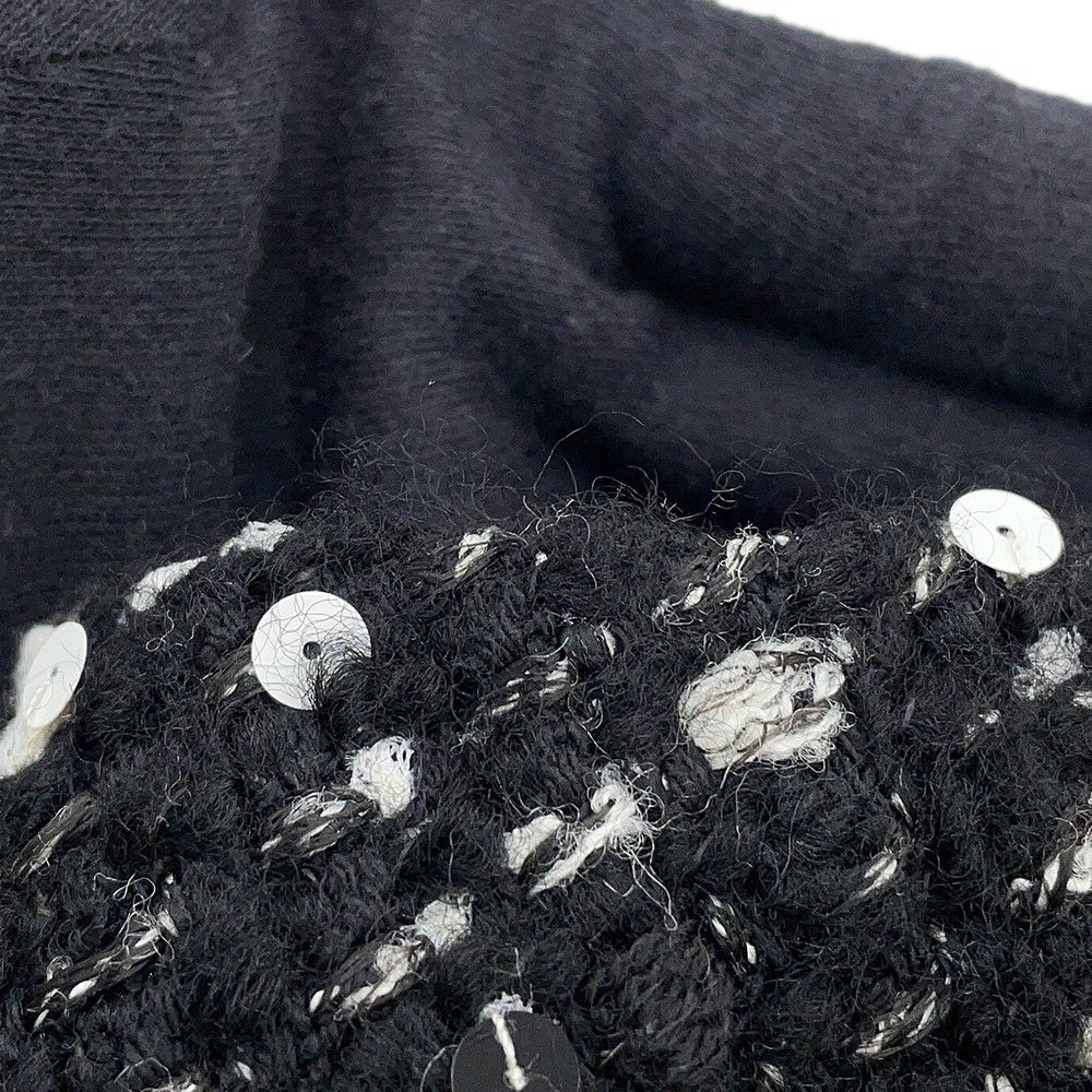 シャネル スカート ココマーク ツイード タイトスカート ウール