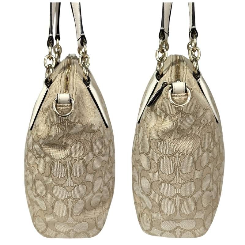 COACH コーチ☆ショルダーバッグ トートバッグ チャーム 斜め掛け 