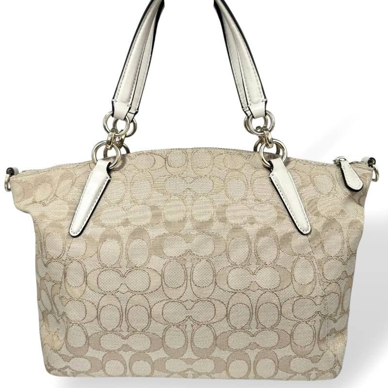 COACH コーチ☆ショルダーバッグ トートバッグ チャーム 斜め掛け 