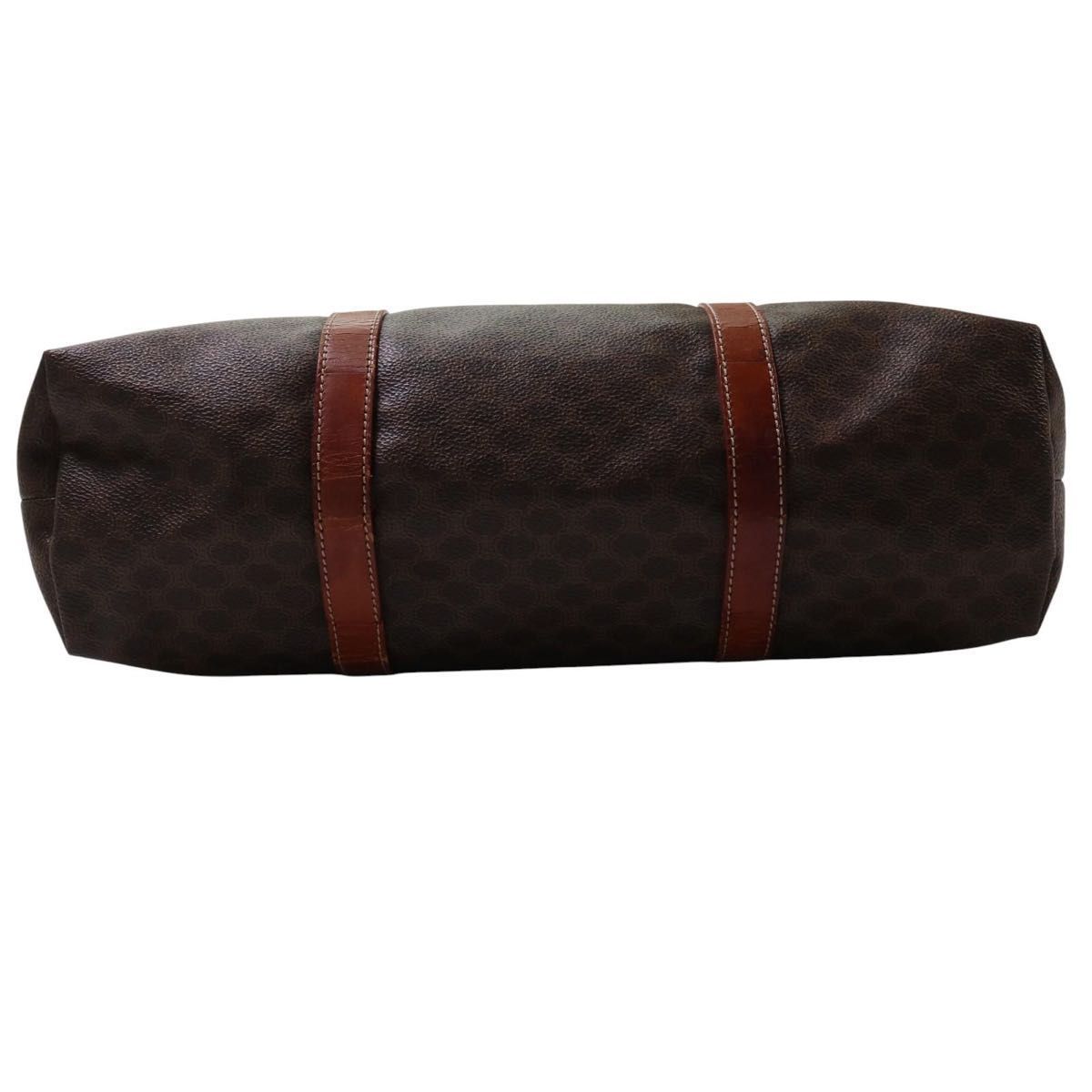 人気】CELINE セリーヌ マカダム柄 トリオンフ トートバッグ ブラウン