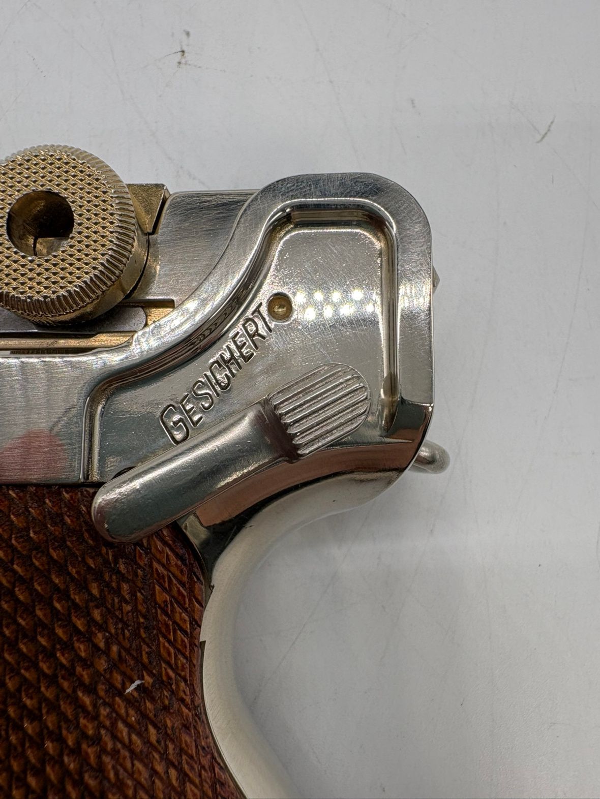 ♪0145 MFG.MARUSHIN SMG 22KGP モデルガン ルガー P-08 cal.9mm LUGER