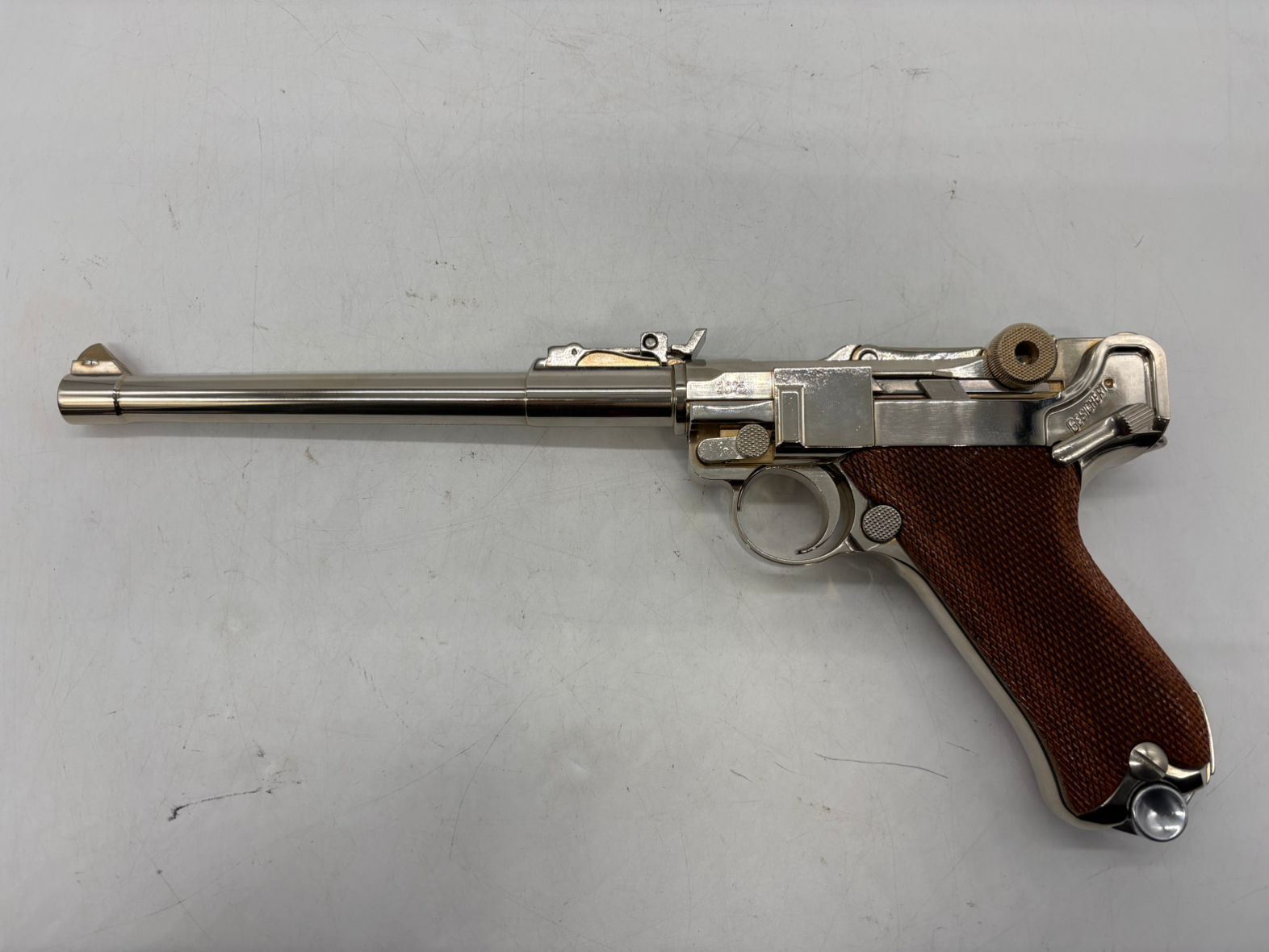 ♪0145 MFG.MARUSHIN SMG 22KGP モデルガン ルガー P-08 cal.9mm LUGER