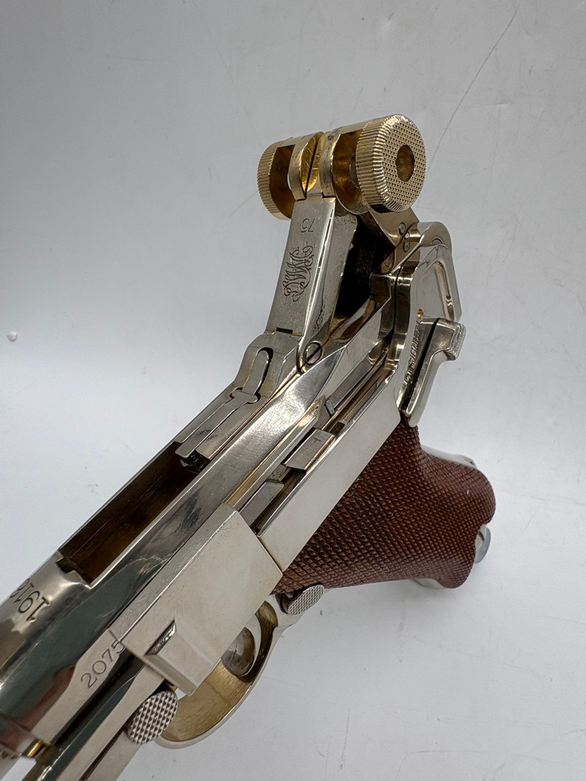 ♪0145 MFG.MARUSHIN SMG 22KGP モデルガン ルガー P-08 cal.9mm LUGER