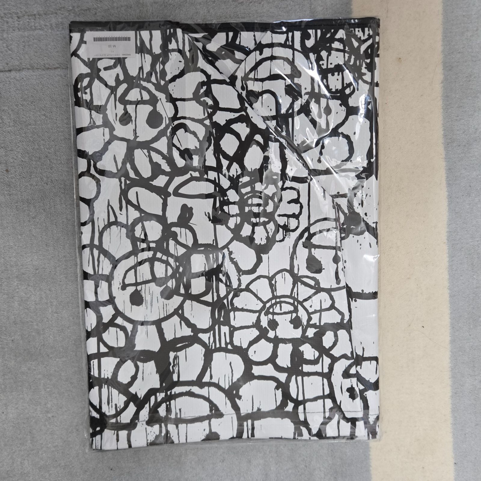 新品】村上隆 カイカイキキ MADSAKI フラワー トートバッグ モノクロ