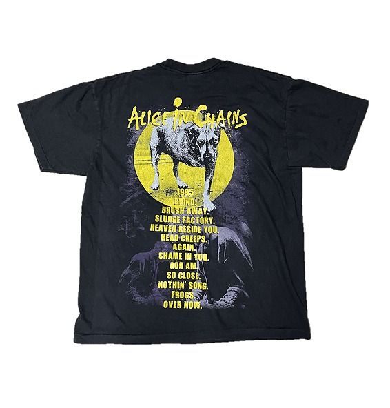 Alice in Chains / アリスインチェインズ Tシャツ Tripod 三本足の犬