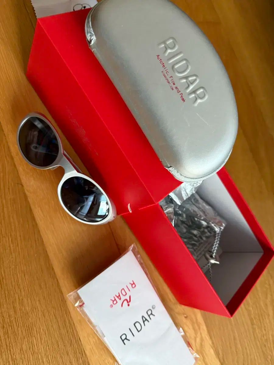 RIDAR ライダー ランニング サングラス シルバー