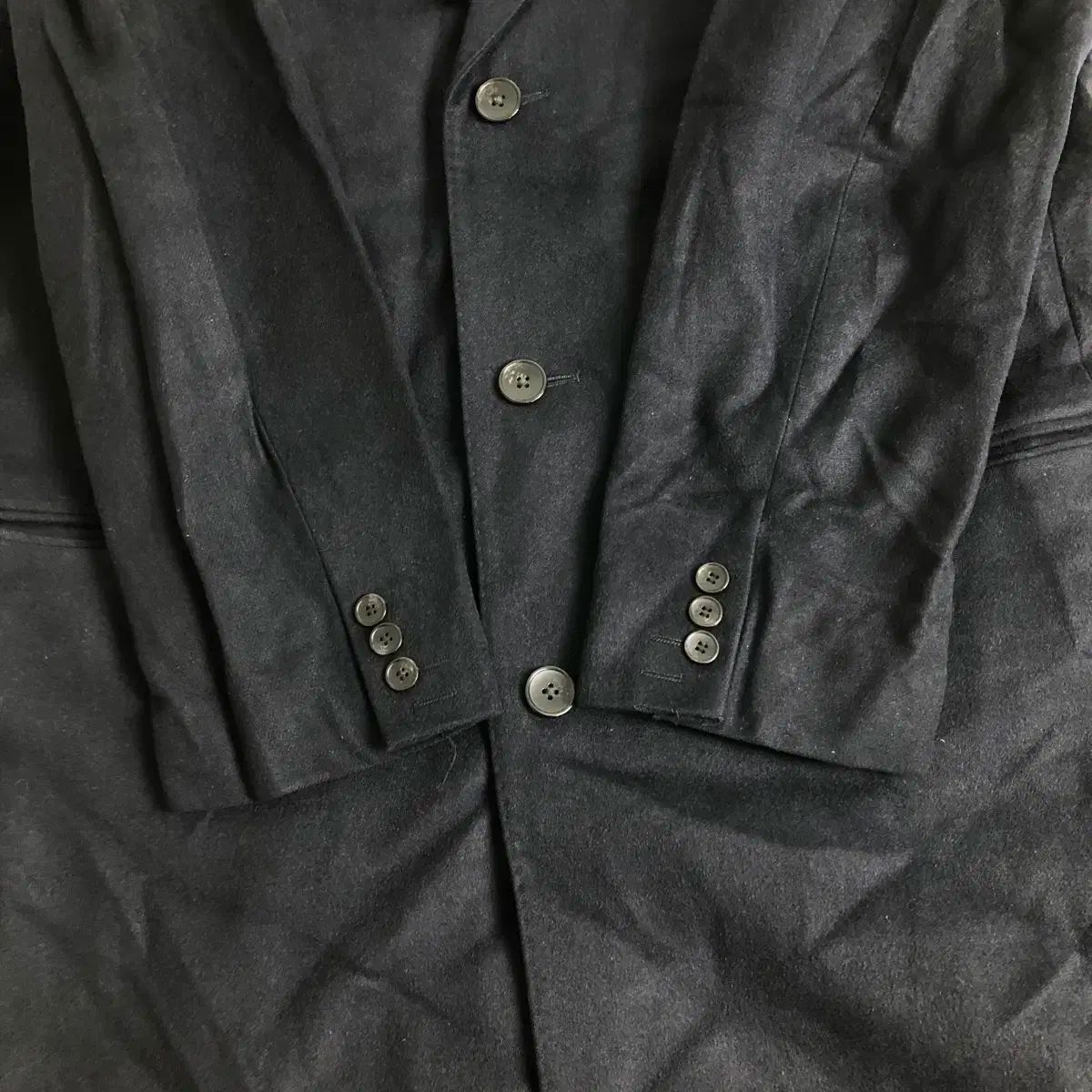 未使用級【圧倒的な高級感】メンズビギ ロングコート ベロア 比翼