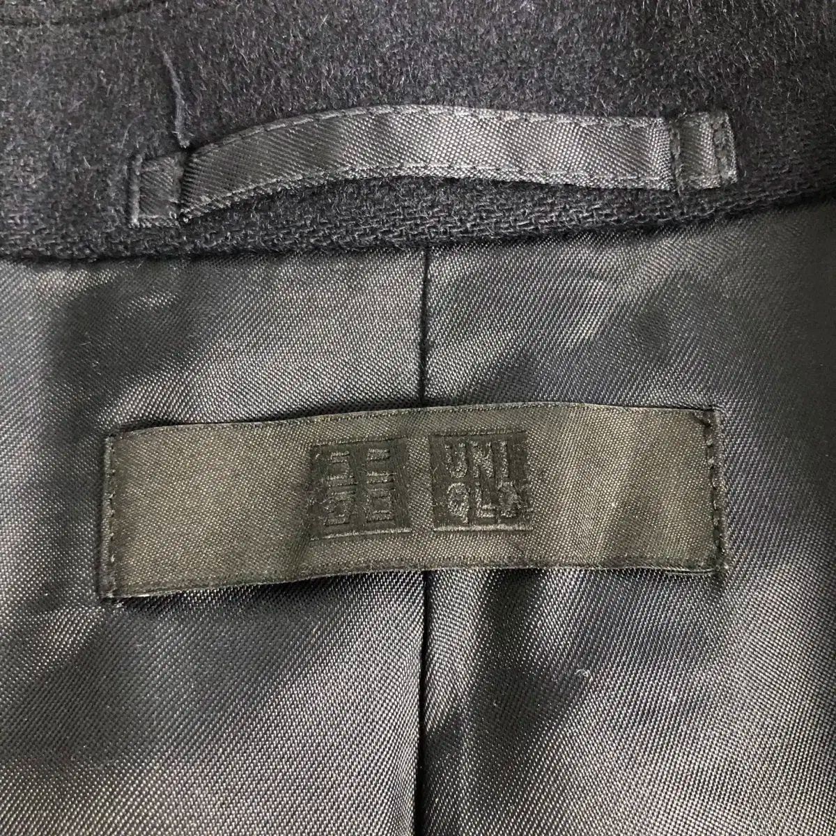 GUSTAVOLINS グスタボリンス レザーパイピング チェスターコート GUSTAVOLINS グスタボリンス レザーパイピング チェスターコート