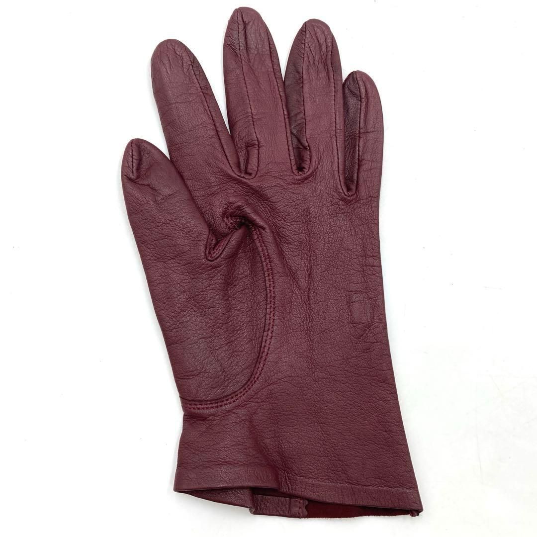 未使用品レディディオール　レザーグローブ　手袋 DIOR | Saddle グローブ スムースラムスキン