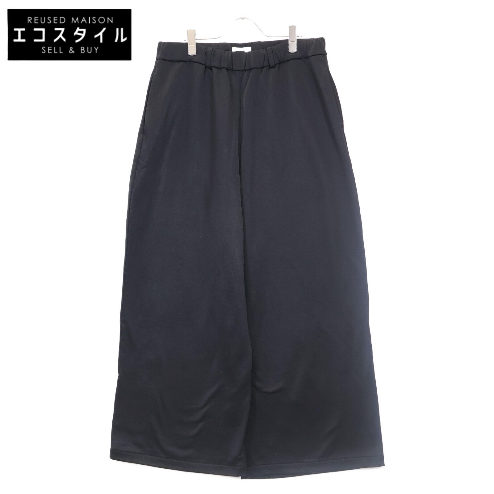 リバーバレイト 25 SS REV-25 SS-RB ﾌﾞﾗｯｸ ﾎﾟﾘｴｽﾃﾙ×ｺｯﾄﾝ ﾜｲﾄﾞ TRACK PANTS 2