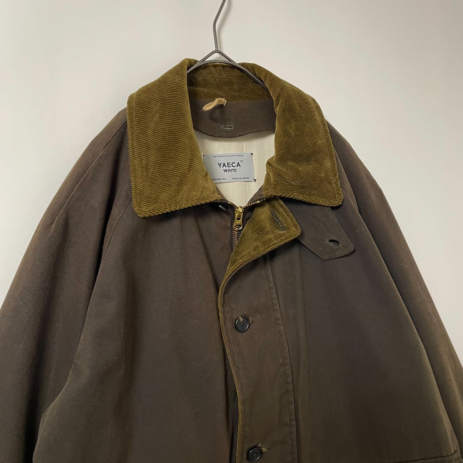 希少 YAECA size/S (vq) オイルドクロス ハンティングオーバー