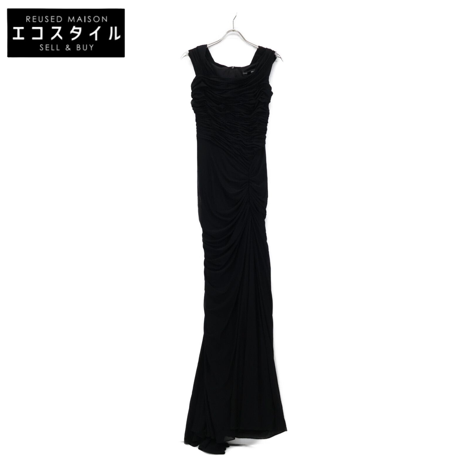 TADASHI SHOJI タダシショージ ブラック メッシュ ロングドレス XS