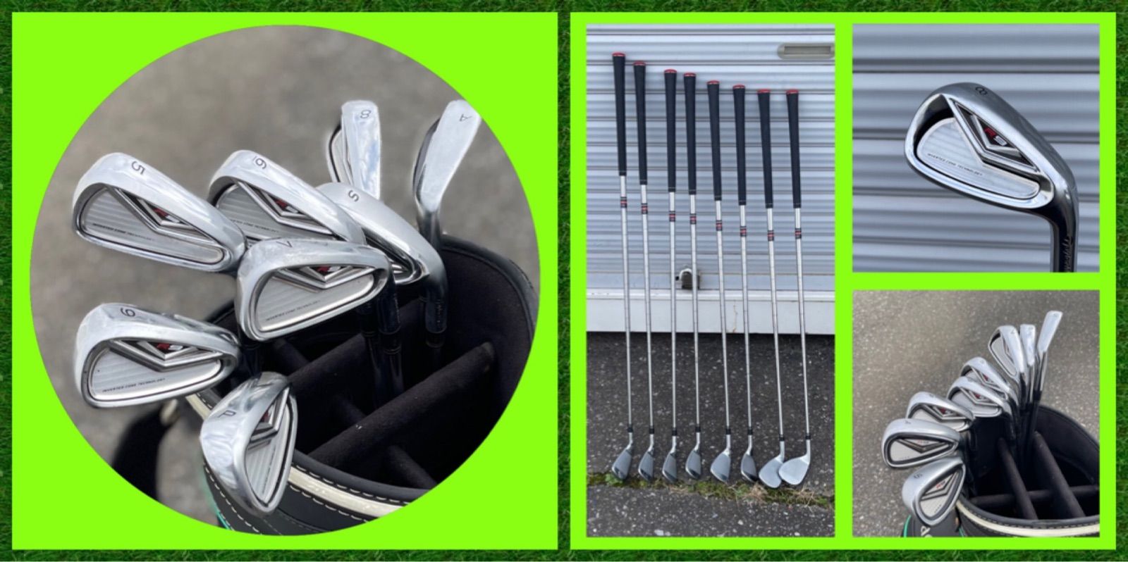 ☆送料込み☆57-2311-033アイアンセット☆テーラーメイド☆R9