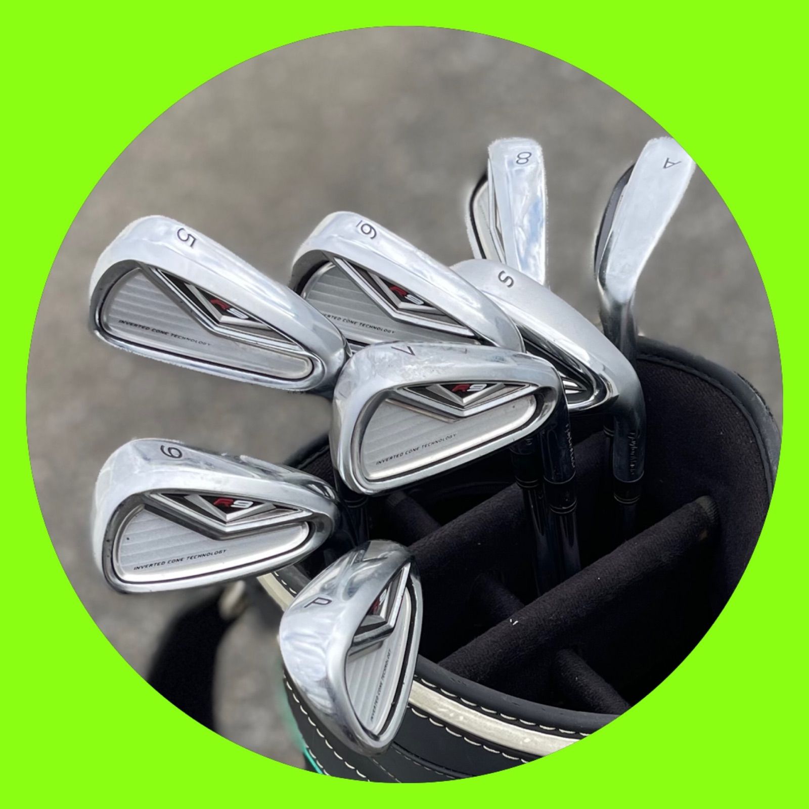 ☆送料込み☆57-2311-033アイアンセット☆テーラーメイド☆R9