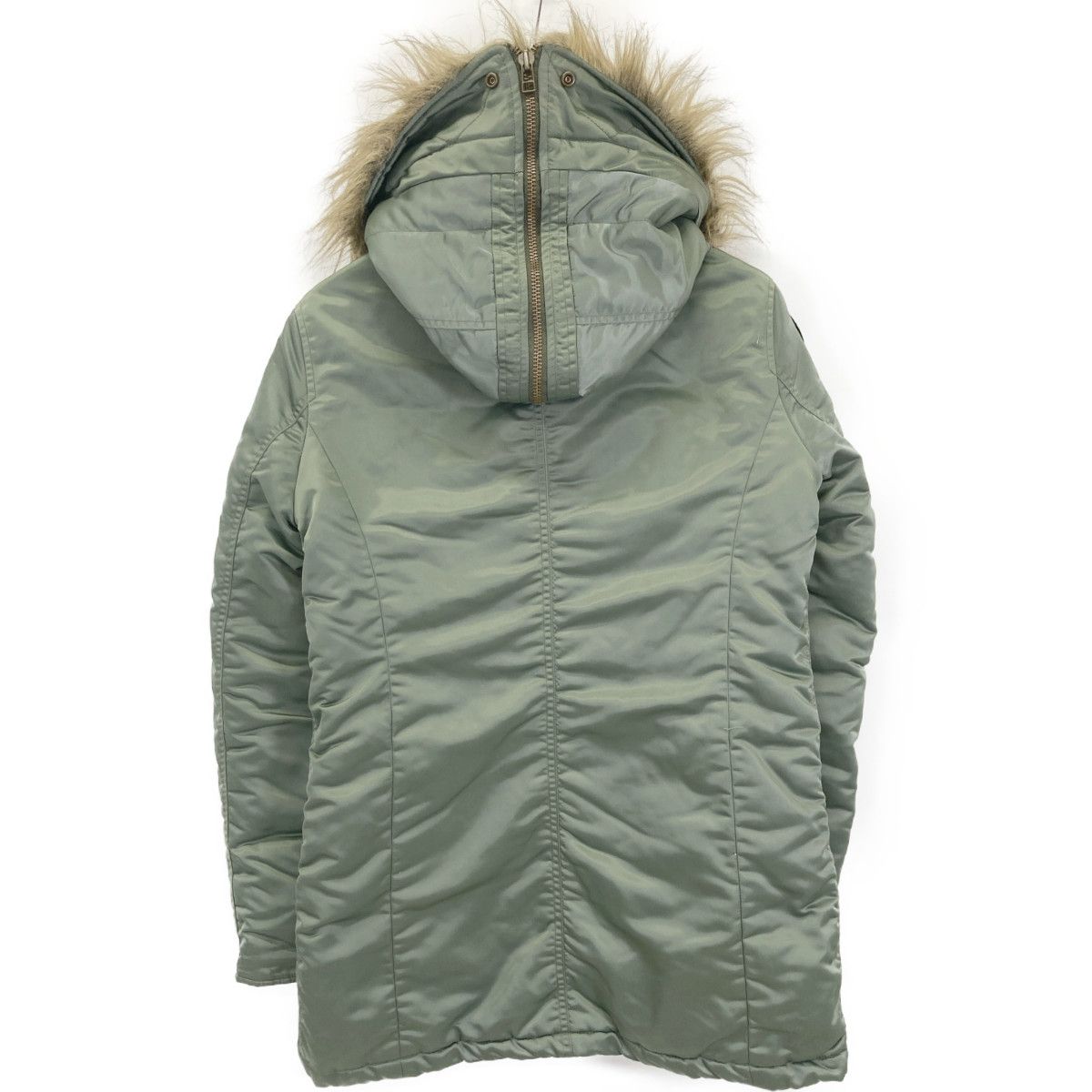 HYSTERIC GLAMOUR ベスト ヒステリックグラマー カーキ プリマロフトN-3B HYSTERIC GLAMOUR ベスト ヒステリックグラマー カーキ プリマロフトN-3B
