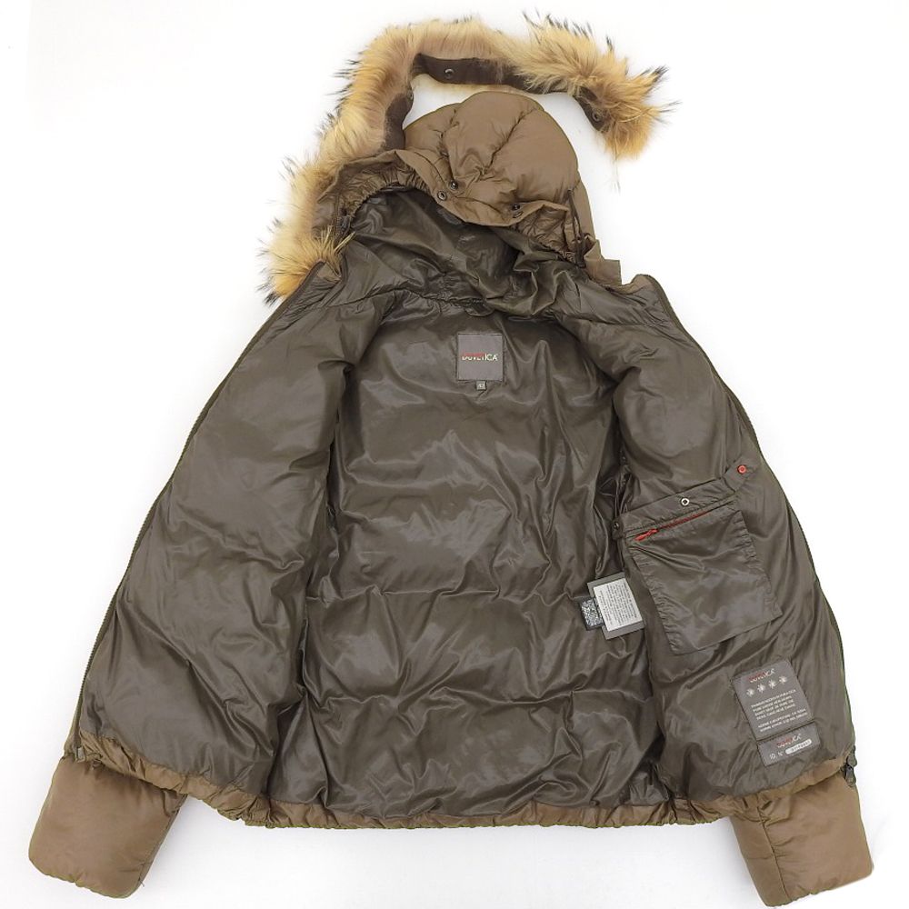 DUVETICA デュベティカ 美品 ダウンジャケット レディース ベージュ 42