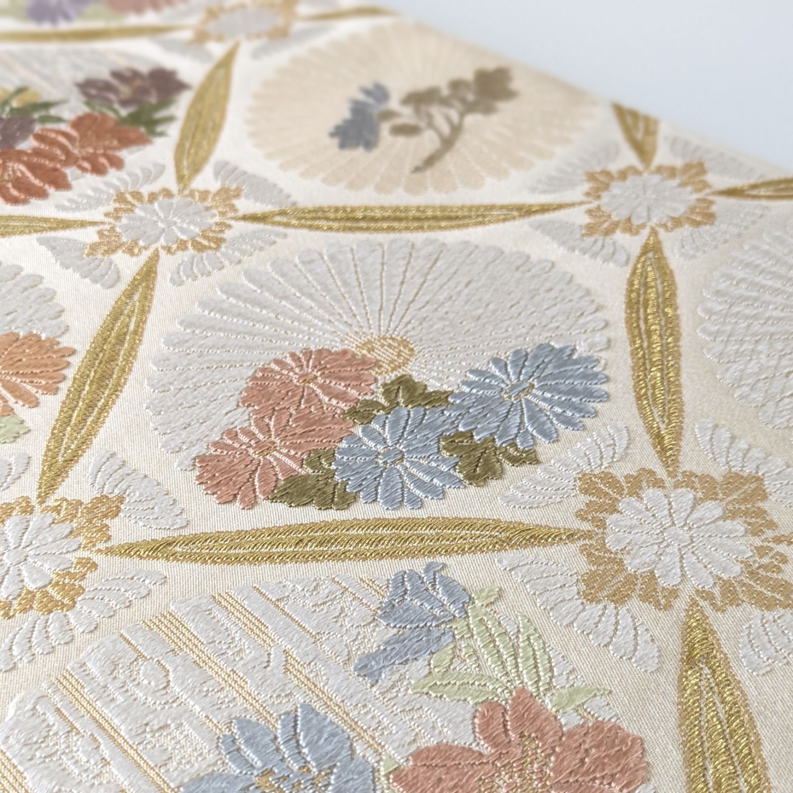 シュトラウス衣正絹西陣織丸勇豪華袋帯高額 - メルカリ