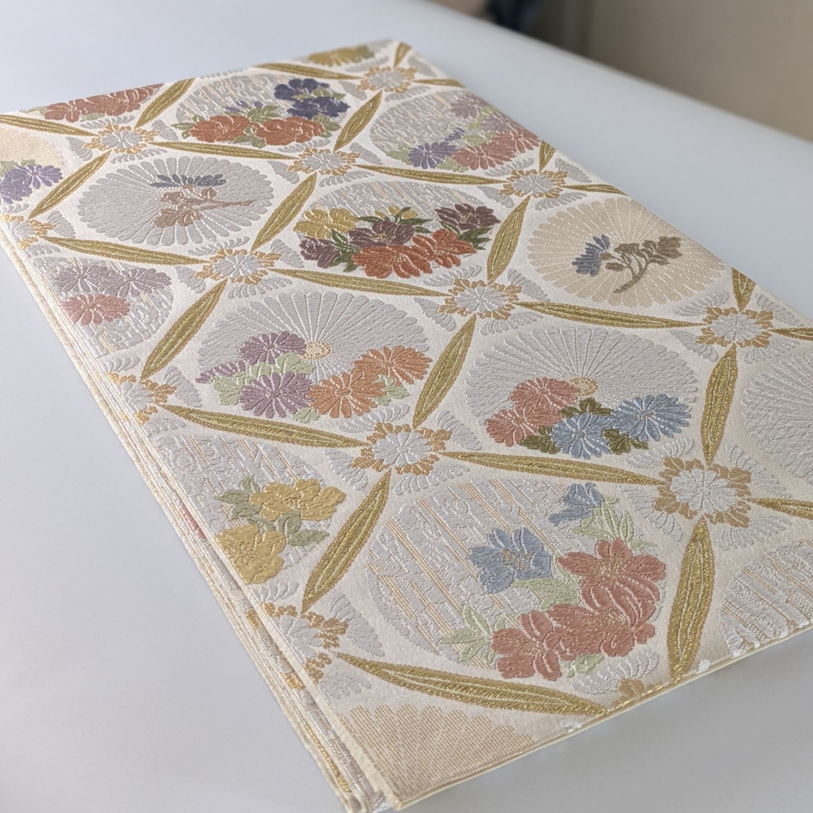 シュトラウス衣正絹西陣織丸勇豪華袋帯高額 - メルカリ