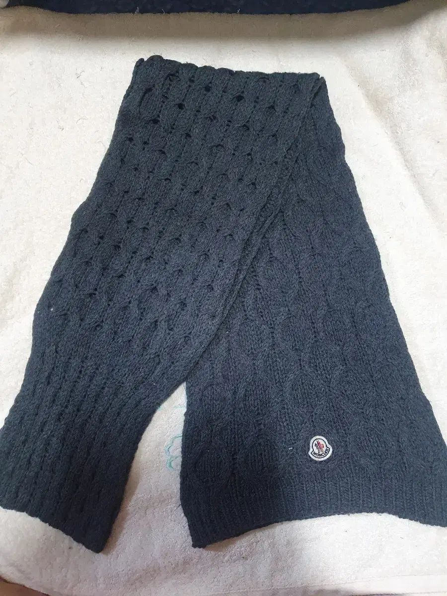 楽天市場】120 MONCLER モンクレール 9974400 A9146 ネイビー マフラー