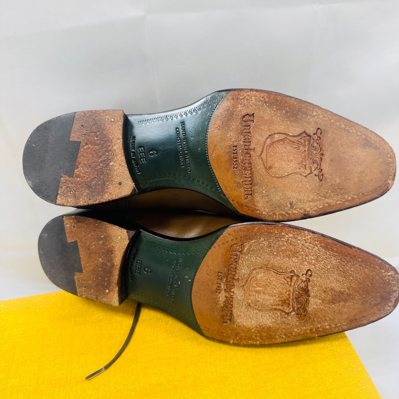 A【中古】UnionImperial ユニオンインペリアル ストレートチップ