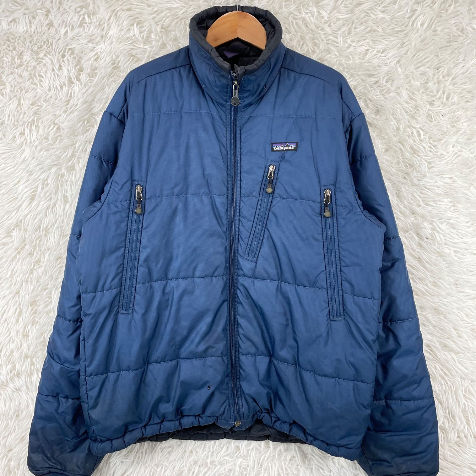 patagonia パタゴニア マイクロパフジャケット Mサイズ ブルー ダウン