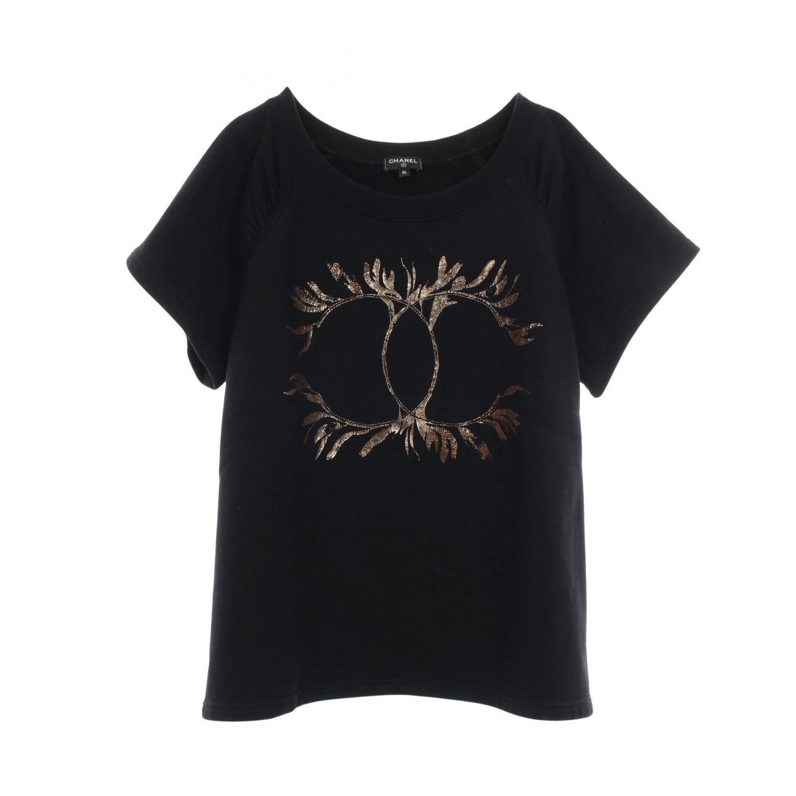 シャネル CHANEL カットソー ココマーク コットン Tシャツ レディース