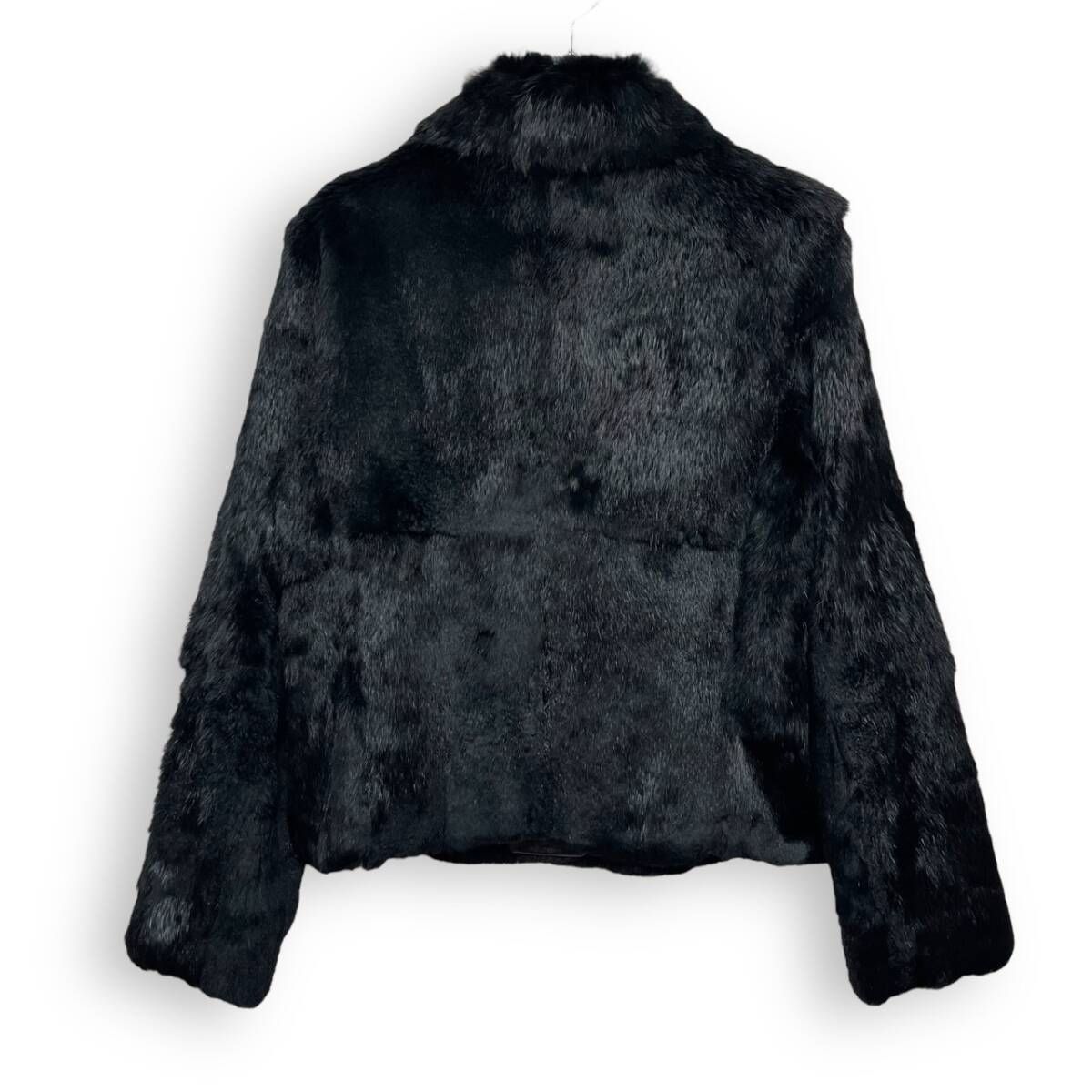 M2571/ theory セオリー ラビットファー ジャケット リアルファー 毛皮