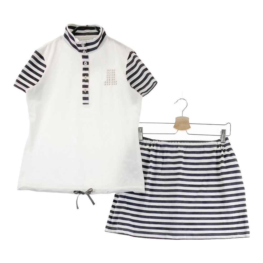 サイズ：38 LANVIN SPORT ランバン スポール 半袖Tシャツ スカート 2点